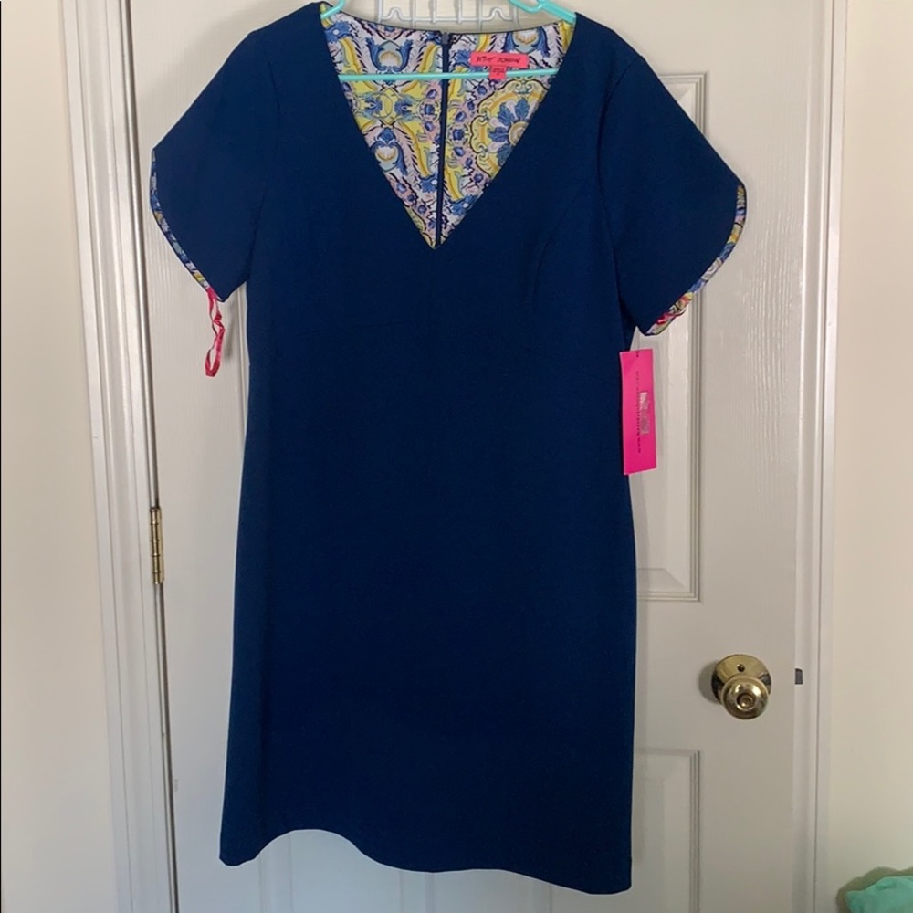 NWT Electric Blue Betsy Johnson dress